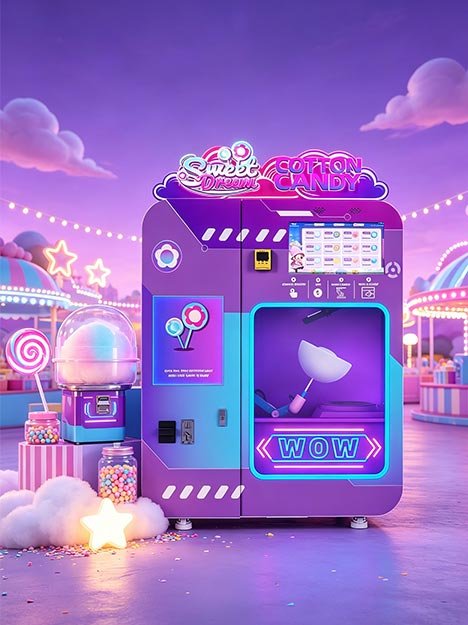 Wider Matrix WM980 automated cotton candy robot