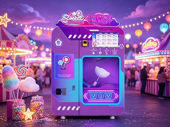 Wider Matrix WM980 automated cotton candy robot