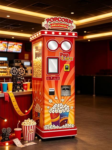 Wider Matrix WM680 popcorn vending machine