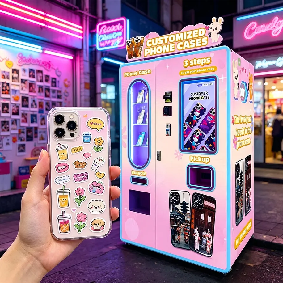 Wider Matrix WM880 phone case printing vending machine