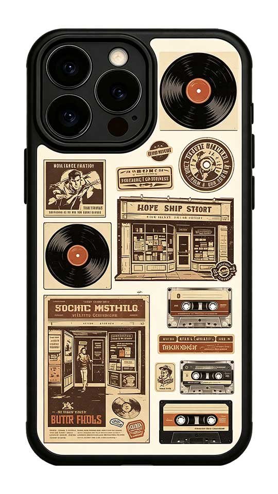 Custom printed phone case design
