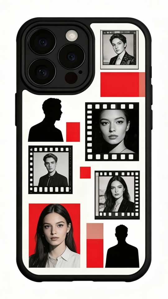 Custom printed phone case design